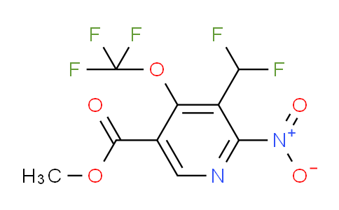 AM145780 | 1806049-61-5 | Methyl 3-(difluoromethyl)-2-nitro-4-(trifluoromethoxy)pyridine-5-carboxylate