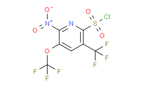 AM145785 | 1805291-78-4 | 2-Nitro-3-(trifluoromethoxy)-5-(trifluoromethyl)pyridine-6-sulfonyl chloride