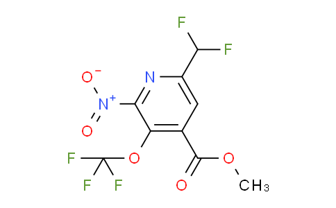 AM145789 | 1805226-93-0 | Methyl 6-(difluoromethyl)-2-nitro-3-(trifluoromethoxy)pyridine-4-carboxylate
