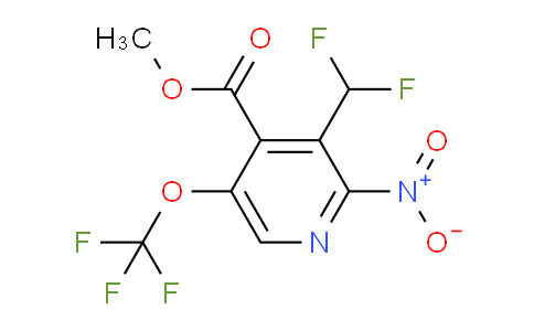AM145790 | 1804856-60-7 | Methyl 3-(difluoromethyl)-2-nitro-5-(trifluoromethoxy)pyridine-4-carboxylate