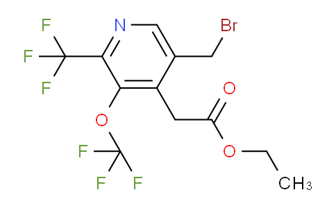 AM145795 | 1803990-98-8 | Ethyl 5-(bromomethyl)-3-(trifluoromethoxy)-2-(trifluoromethyl)pyridine-4-acetate