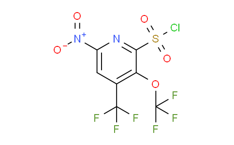 AM145797 | 1806166-18-6 | 6-Nitro-3-(trifluoromethoxy)-4-(trifluoromethyl)pyridine-2-sulfonyl chloride
