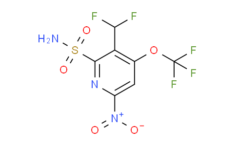 AM145804 | 1806774-43-5 | 3-(Difluoromethyl)-6-nitro-4-(trifluoromethoxy)pyridine-2-sulfonamide
