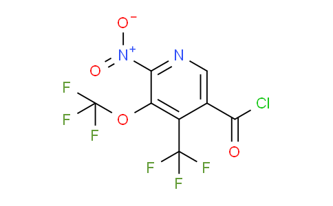AM145805 | 1805296-99-4 | 2-Nitro-3-(trifluoromethoxy)-4-(trifluoromethyl)pyridine-5-carbonyl chloride
