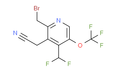 AM145808 | 1803991-03-8 | 2-(Bromomethyl)-4-(difluoromethyl)-5-(trifluoromethoxy)pyridine-3-acetonitrile