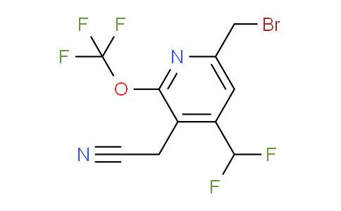 AM145810 | 1806763-93-8 | 6-(Bromomethyl)-4-(difluoromethyl)-2-(trifluoromethoxy)pyridine-3-acetonitrile