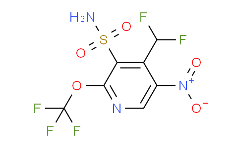AM145811 | 1806776-34-0 | 4-(Difluoromethyl)-5-nitro-2-(trifluoromethoxy)pyridine-3-sulfonamide