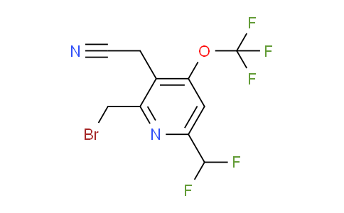 AM145816 | 1806763-96-1 | 2-(Bromomethyl)-6-(difluoromethyl)-4-(trifluoromethoxy)pyridine-3-acetonitrile
