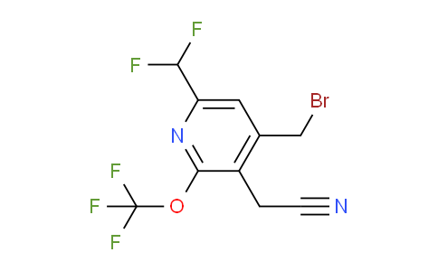 AM145834 | 1805033-00-4 | 4-(Bromomethyl)-6-(difluoromethyl)-2-(trifluoromethoxy)pyridine-3-acetonitrile