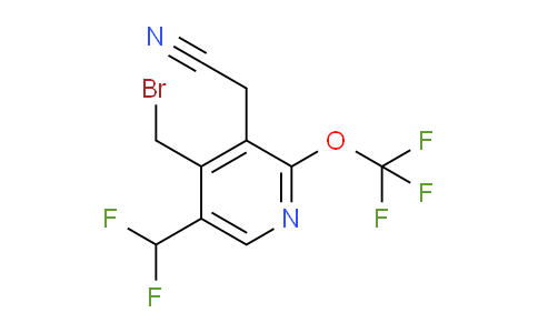 AM145840 | 1806766-02-8 | 4-(Bromomethyl)-5-(difluoromethyl)-2-(trifluoromethoxy)pyridine-3-acetonitrile