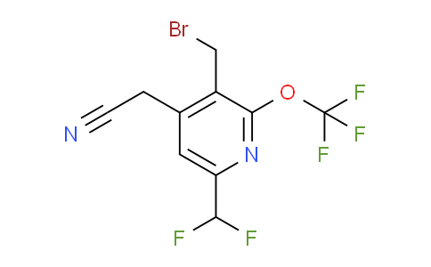 AM145843 | 1805033-01-5 | 3-(Bromomethyl)-6-(difluoromethyl)-2-(trifluoromethoxy)pyridine-4-acetonitrile