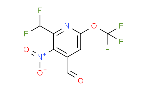 AM145845 | 1806780-11-9 | 2-(Difluoromethyl)-3-nitro-6-(trifluoromethoxy)pyridine-4-carboxaldehyde