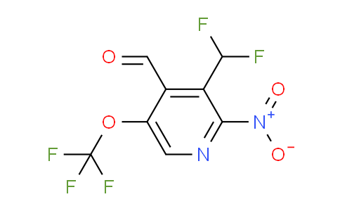 AM145849 | 1806780-35-7 | 3-(Difluoromethyl)-2-nitro-5-(trifluoromethoxy)pyridine-4-carboxaldehyde