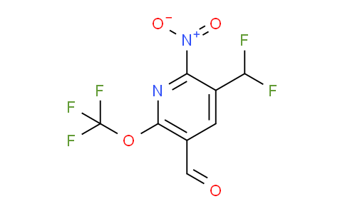 AM145854 | 1806778-42-6 | 3-(Difluoromethyl)-2-nitro-6-(trifluoromethoxy)pyridine-5-carboxaldehyde