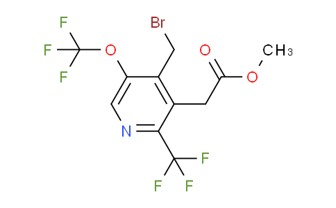 AM145858 | 1806170-23-9 | Methyl 4-(bromomethyl)-5-(trifluoromethoxy)-2-(trifluoromethyl)pyridine-3-acetate