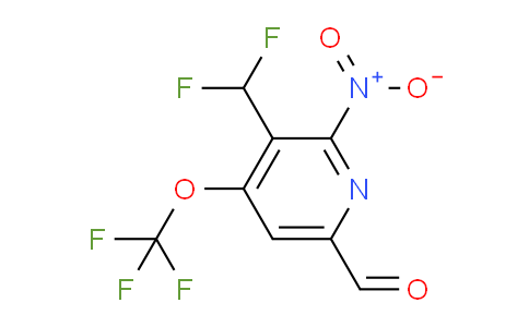 AM145861 | 1806048-90-7 | 3-(Difluoromethyl)-2-nitro-4-(trifluoromethoxy)pyridine-6-carboxaldehyde