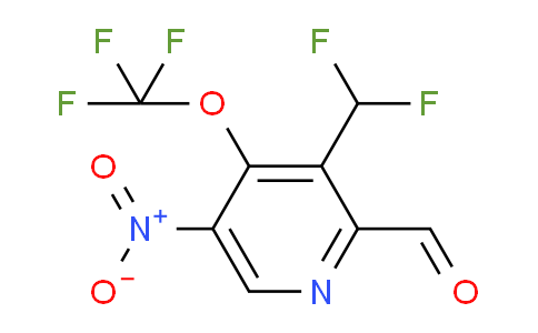 AM145862 | 1806048-98-5 | 3-(Difluoromethyl)-5-nitro-4-(trifluoromethoxy)pyridine-2-carboxaldehyde