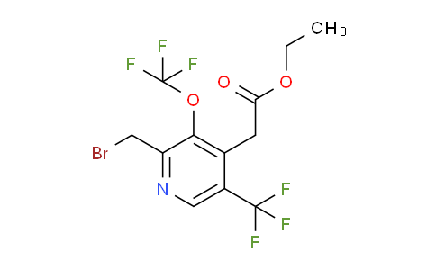 AM145863 | 1806170-27-3 | Ethyl 2-(bromomethyl)-3-(trifluoromethoxy)-5-(trifluoromethyl)pyridine-4-acetate
