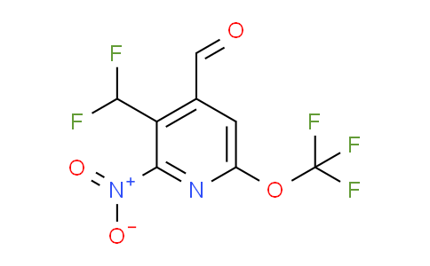 AM145864 | 1805299-17-5 | 3-(Difluoromethyl)-2-nitro-6-(trifluoromethoxy)pyridine-4-carboxaldehyde