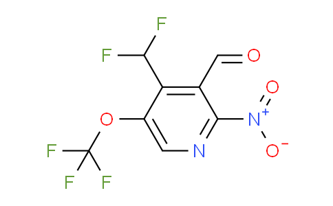 AM145865 | 1804851-51-1 | 4-(Difluoromethyl)-2-nitro-5-(trifluoromethoxy)pyridine-3-carboxaldehyde