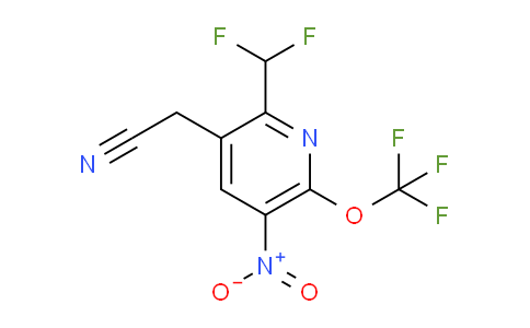 AM145872 | 1805202-02-1 | 2-(Difluoromethyl)-5-nitro-6-(trifluoromethoxy)pyridine-3-acetonitrile