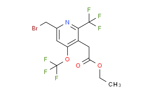 AM145874 | 1804691-26-6 | Ethyl 6-(bromomethyl)-4-(trifluoromethoxy)-2-(trifluoromethyl)pyridine-3-acetate