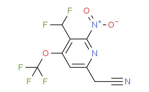AM145875 | 1806764-43-1 | 3-(Difluoromethyl)-2-nitro-4-(trifluoromethoxy)pyridine-6-acetonitrile