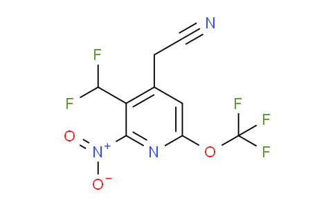 AM145878 | 1804850-84-7 | 3-(Difluoromethyl)-2-nitro-6-(trifluoromethoxy)pyridine-4-acetonitrile