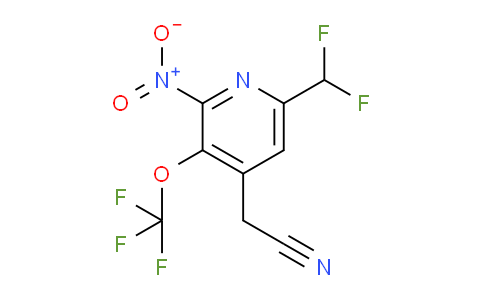 AM145880 | 1806164-97-5 | 6-(Difluoromethyl)-2-nitro-3-(trifluoromethoxy)pyridine-4-acetonitrile