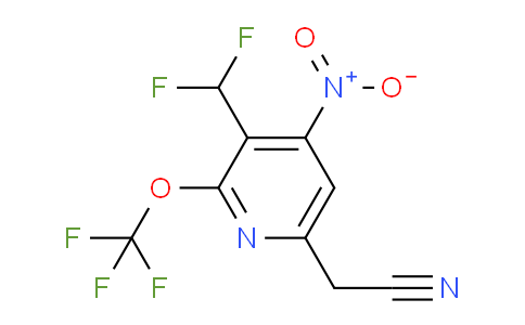 AM145882 | 1805298-91-2 | 3-(Difluoromethyl)-4-nitro-2-(trifluoromethoxy)pyridine-6-acetonitrile
