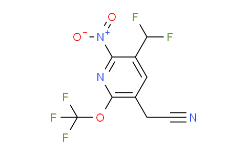 AM145885 | 1804709-38-3 | 3-(Difluoromethyl)-2-nitro-6-(trifluoromethoxy)pyridine-5-acetonitrile