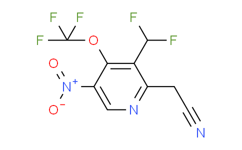 AM145890 | 1805299-43-7 | 3-(Difluoromethyl)-5-nitro-4-(trifluoromethoxy)pyridine-2-acetonitrile