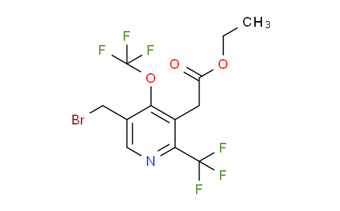 AM145891 | 1804876-63-8 | Ethyl 5-(bromomethyl)-4-(trifluoromethoxy)-2-(trifluoromethyl)pyridine-3-acetate