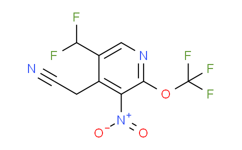 AM145893 | 1806764-51-1 | 5-(Difluoromethyl)-3-nitro-2-(trifluoromethoxy)pyridine-4-acetonitrile