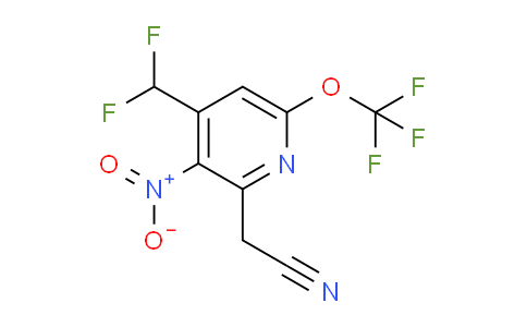 AM145894 | 1806772-25-7 | 4-(Difluoromethyl)-3-nitro-6-(trifluoromethoxy)pyridine-2-acetonitrile