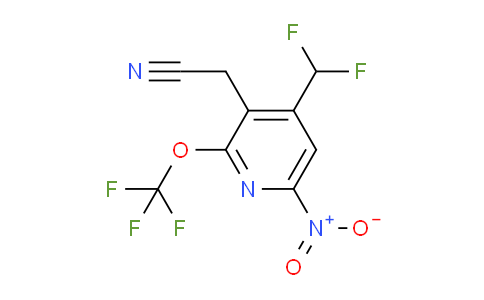 AM145896 | 1804851-03-3 | 4-(Difluoromethyl)-6-nitro-2-(trifluoromethoxy)pyridine-3-acetonitrile