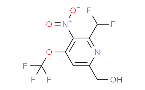 AM145900 | 1805202-20-3 | 2-(Difluoromethyl)-3-nitro-4-(trifluoromethoxy)pyridine-6-methanol