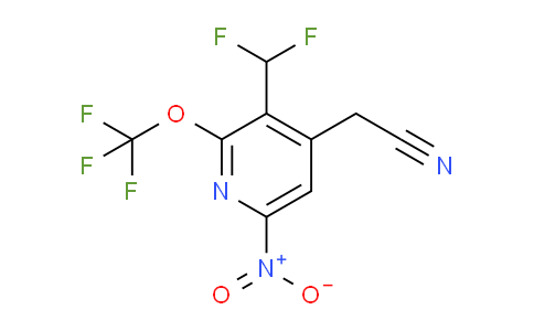 AM145906 | 1805075-81-3 | 3-(Difluoromethyl)-6-nitro-2-(trifluoromethoxy)pyridine-4-acetonitrile