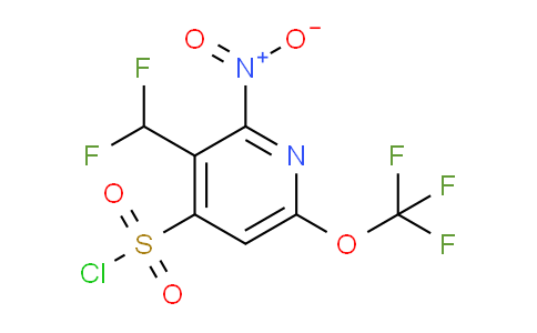 AM145912 | 1806773-87-4 | 3-(Difluoromethyl)-2-nitro-6-(trifluoromethoxy)pyridine-4-sulfonyl chloride