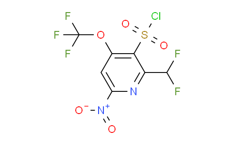 AM145914 | 1804709-66-7 | 2-(Difluoromethyl)-6-nitro-4-(trifluoromethoxy)pyridine-3-sulfonyl chloride