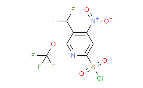 AM145915 | 1806775-83-6 | 3-(Difluoromethyl)-4-nitro-2-(trifluoromethoxy)pyridine-6-sulfonyl chloride