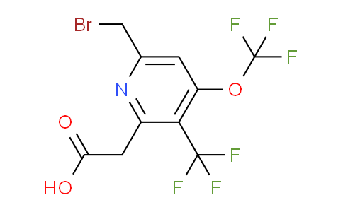 AM145922 | 1804673-09-3 | 6-(Bromomethyl)-4-(trifluoromethoxy)-3-(trifluoromethyl)pyridine-2-acetic acid