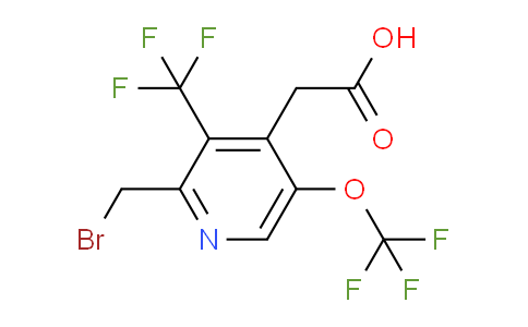 AM145923 | 1806170-15-9 | 2-(Bromomethyl)-5-(trifluoromethoxy)-3-(trifluoromethyl)pyridine-4-acetic acid