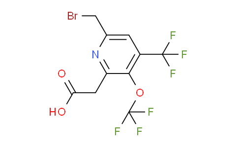 AM145924 | 1805296-57-4 | 6-(Bromomethyl)-3-(trifluoromethoxy)-4-(trifluoromethyl)pyridine-2-acetic acid