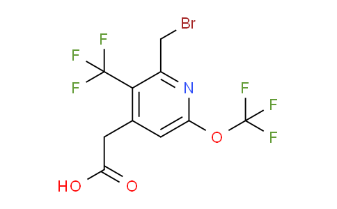 AM145926 | 1806763-11-0 | 2-(Bromomethyl)-6-(trifluoromethoxy)-3-(trifluoromethyl)pyridine-4-acetic acid