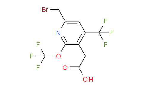 AM145927 | 1806170-17-1 | 6-(Bromomethyl)-2-(trifluoromethoxy)-4-(trifluoromethyl)pyridine-3-acetic acid