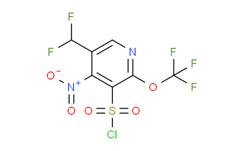 AM145928 | 1806061-46-0 | 5-(Difluoromethyl)-4-nitro-2-(trifluoromethoxy)pyridine-3-sulfonyl chloride