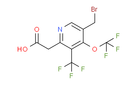 AM145934 | 1804691-06-2 | 5-(Bromomethyl)-4-(trifluoromethoxy)-3-(trifluoromethyl)pyridine-2-acetic acid