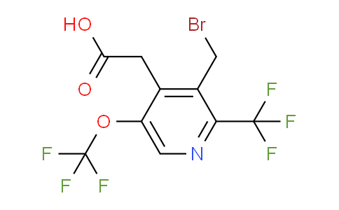 AM145936 | 1804441-56-2 | 3-(Bromomethyl)-5-(trifluoromethoxy)-2-(trifluoromethyl)pyridine-4-acetic acid
