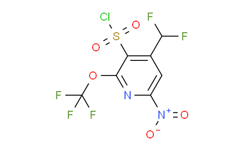 AM145937 | 1806061-52-8 | 4-(Difluoromethyl)-6-nitro-2-(trifluoromethoxy)pyridine-3-sulfonyl chloride